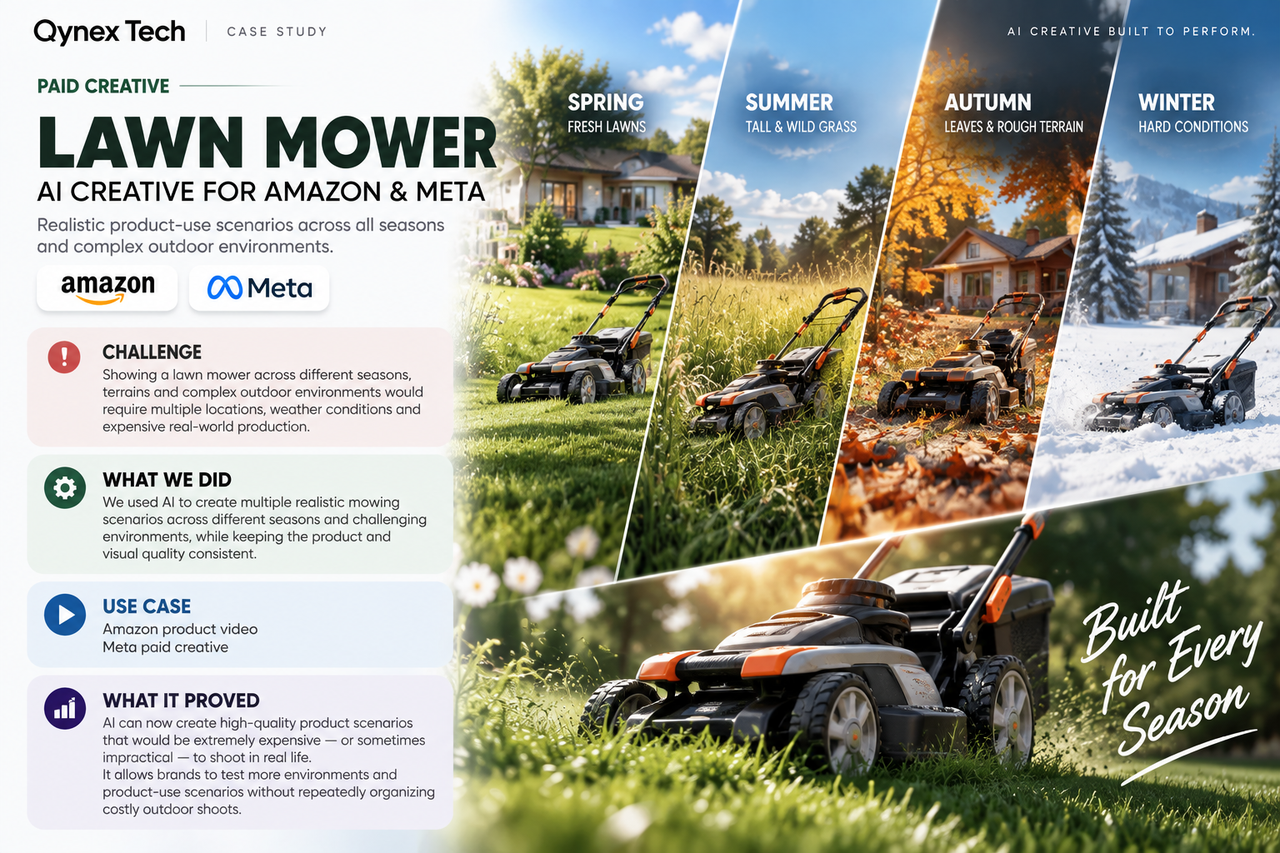 Product visualization across four seasons